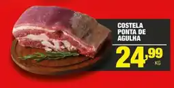 Santo Supermercados Costela ponta de agulha oferta