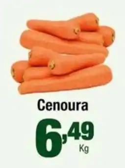 Santo Supermercados Cenoura oferta