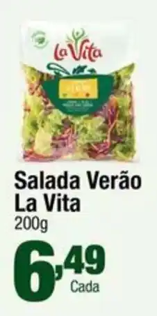 Santo Supermercados Salada Verão La Vita oferta