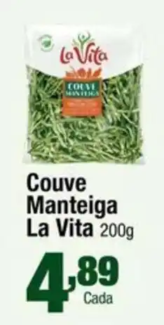 Santo Supermercados Couve Manteiga La Vita oferta