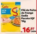 Max Atacadista Sadia - filé de peito de frango pacote iqf oferta