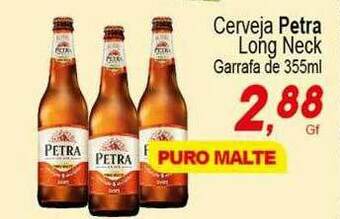 Villefort Atacadista Cerveja Petra Long Neck oferta