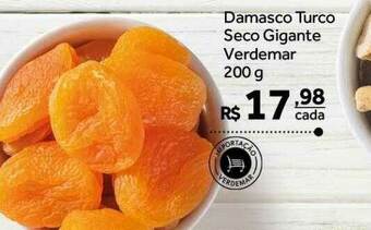 Damasco Turco Seco Gigante Verdemar