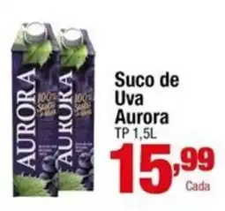 Santo Supermercados Suco de Uva Aurora oferta
