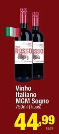 Santo Supermercados Vinho Italiano MGM Sogno oferta