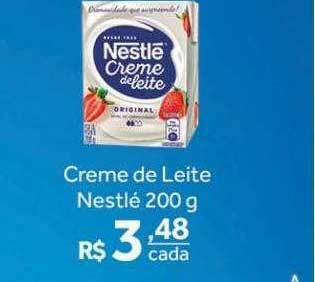Verdemar Supermercado Creme De Leite Nestlé oferta