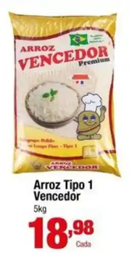 Santo Supermercados Arroz tipo 1 vencedor oferta