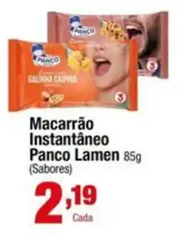Santo Supermercados Macarrão instantâneo panco lamen oferta