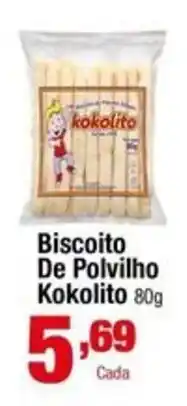 Santo Supermercados Biscoito De Polvilho Kokolito oferta