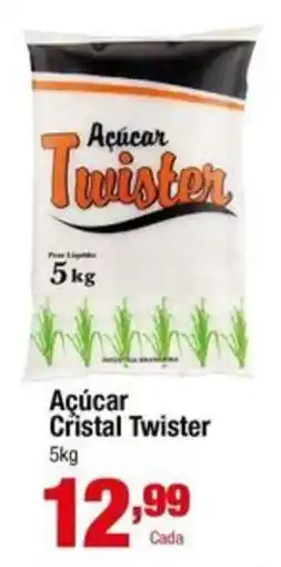 Santo Supermercados Açúcar Cristal Twister oferta