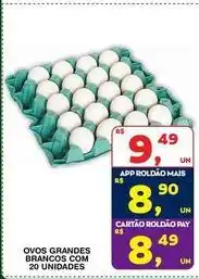 Roldão Ovos grandes oferta