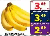 Roldão Banana nanica oferta