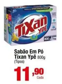 Santo Supermercados Sabão em pó tixan ypê oferta