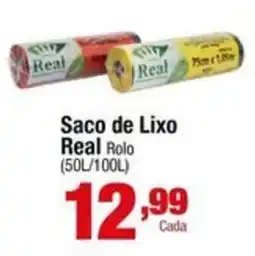 Santo Supermercados Saco de Lixo Real Rolo oferta