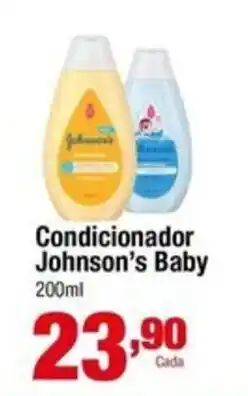 Santo Supermercados Condicionador Johnson's Baby oferta