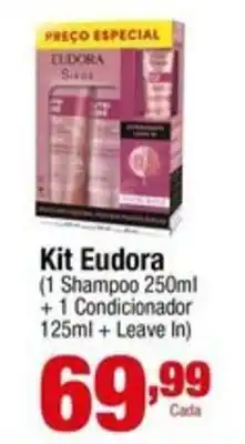 Santo Supermercados Kit Eudora oferta