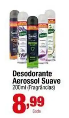 Santo Supermercados Desodorante Aerosol Suave oferta