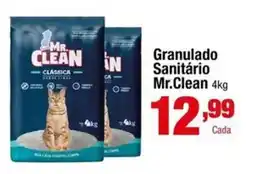 Santo Supermercados Granulado Sanitário Mr. Clean oferta