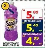 Roldão Sanol - desinfetante tipos oferta