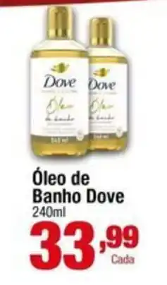 Santo Supermercados Óleo de banho dove oferta