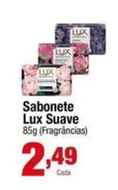 Santo Supermercados Sabonete Lux Suave oferta