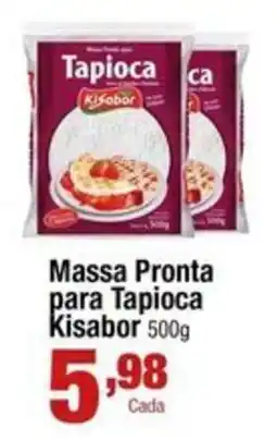 Santo Supermercados Massa Pronta para Tapioca Kisabor oferta