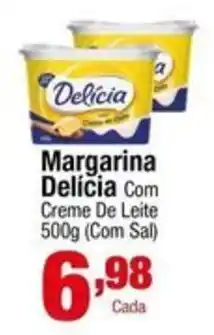 Santo Supermercados Margarina Delicia Com Creme De Leite oferta