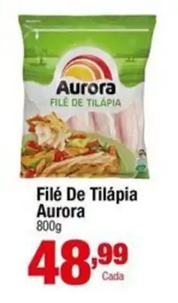 Santo Supermercados Filé de tilápia aurora oferta