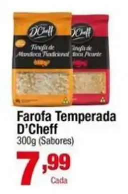 Santo Supermercados Farofa temperada d'chef oferta