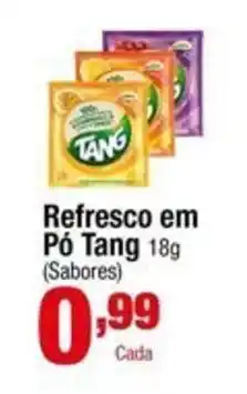 Santo Supermercados Refresco em Pó Tang oferta