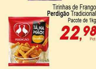 Villefort Atacadista Tirinhas De Frango Perdigão Tradicional oferta