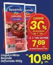 Fort Atacadista Rezende - linguiça mista oferta