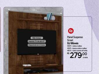 Painel Suspenso Smart Dj Móveis