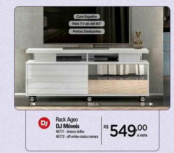 Zenir Rack Ageo Dj Móveis oferta
