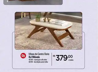 Zenir Mesa De Centro Doris Dj Móveis oferta