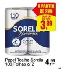 Papel toalha sorella