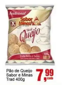 Negreiros Pão de Queijo Sabor e Minas Trad oferta