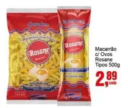 Negreiros Macarrão c/ Ovos Rosane Tipos oferta