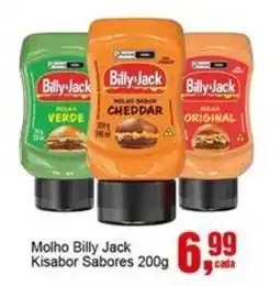 Negreiros molho billy jack kisabor sabores oferta