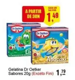 Negreiros Gelatina dr oetker sabores 20g oferta