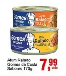 Negreiros Atum Ralado Gomes da Costa Sabores oferta