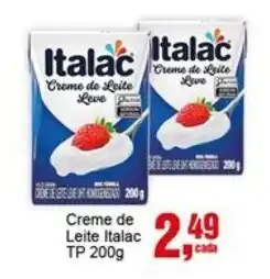Negreiros Creme de Leite Italac oferta