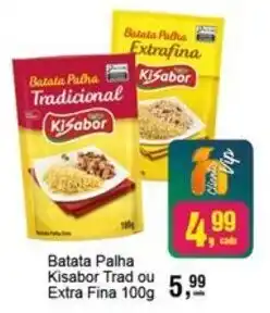 Negreiros Batata Palha Kisabor Trad ou Extra Fina oferta
