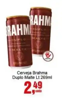 Negreiros Cerveja brahma duplo malte oferta