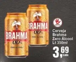 Negreiros Cerveja Brahma Zero Alcool oferta