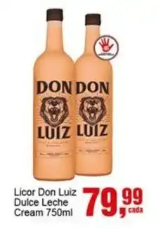 Negreiros Licor don luiz dulce leche cream oferta