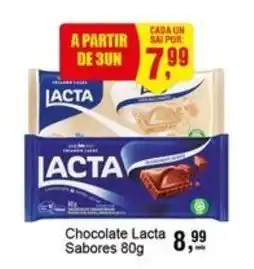 Negreiros Chocolate lacta sabores oferta