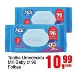 Negreiros Toalha Umedecida Mili Baby oferta