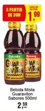 Negreiros Bebida mista guaraviton sabores oferta