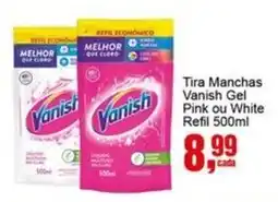 Negreiros Tira Manchas Vanish Gel Pink ou White oferta